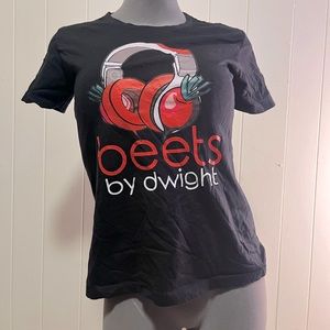 THE OFFICE Beets By Dwight T-shirt | Size L in Ladies
